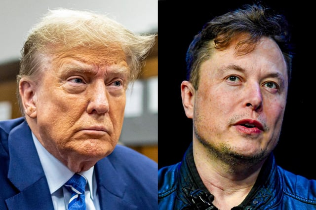 Donald Trump; Elon Musk.
