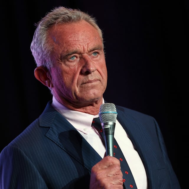 Independent presidential candidate Robert F. Kennedy Jr. speaks at the Libertarian National Convention on May 24, 2024 in Washington, DC.