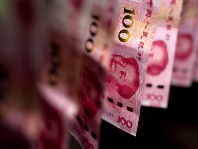 China's yuan has tumbled in recent weeks.