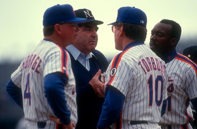New York Mets Mike Cubbage Jeff Torborg