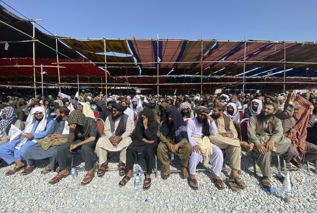 Taliban celebrate three years