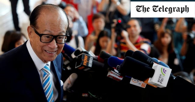 Hong Kong tycoon Li Ka-shing already owns a number of infrastructure projects including UK Power Networks and the Port of Felixstowe