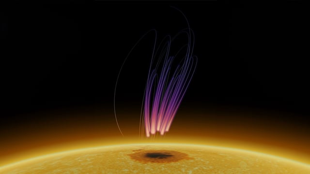 An image about NASA confirms a 'two-way highway' opened up between Earth and the Sun