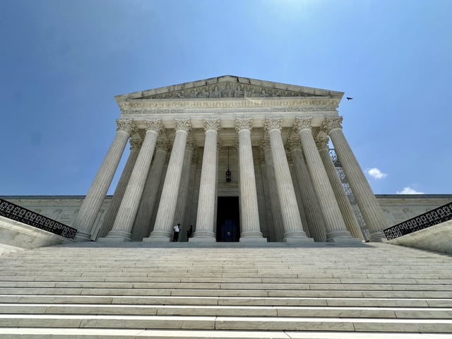 The court turned down the Biden administration's request for emergency intervention late on Friday afternoon. (Katie Barlow)
