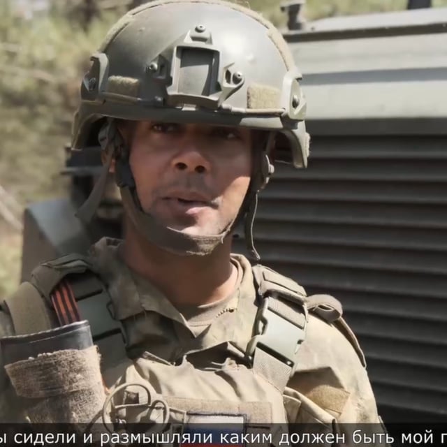 Wilmer Puello-Mota, who served for 10 years in the U.S. Air Force reportedly defected in April. According to the Telegram post he is serving as a reconnaissance drone operator in a UAV platoon.
