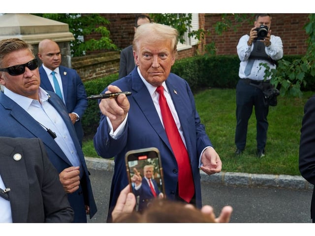 Former US President Donald Trump