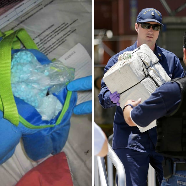A Dallas drug trafficker has been sentenced to over eight years in federal prison after hiding fentanyl pills inside his child’s stuffed bear.