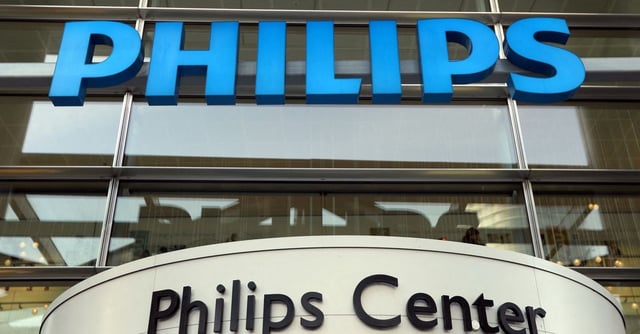 Dutch technology company Philips' logo is seen at company headquarters in Amsterdam, Netherlands, January 29, 2019. REUTERS/Eva Plevier/File Photo