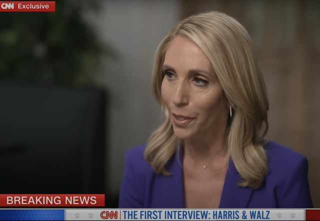 Dana Bash interviews Kamala Harris and Tim Walz (CNN/YouTube)