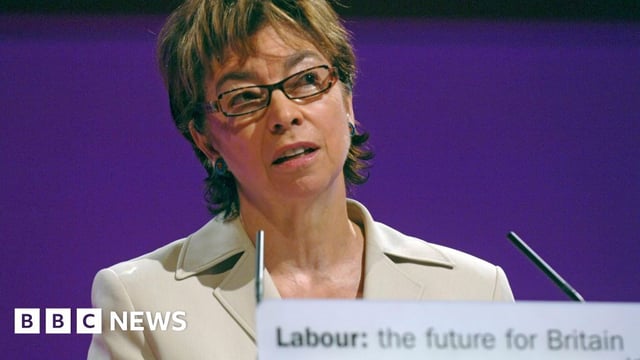 Nicky Gavron at the podium at the Labour party conference in 2006