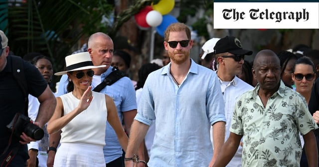 The Duke and Duchess of Sussex were in Colombia in August after an invite from vice-president Francia Marquez