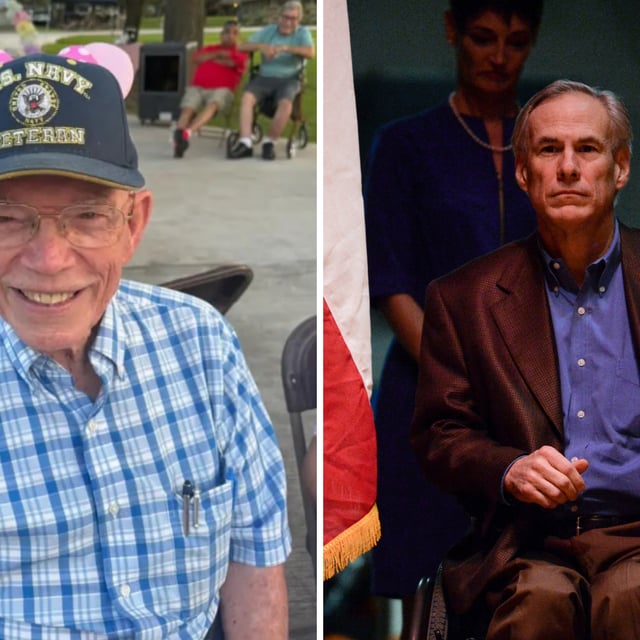  Texas Governor Greg Abbott is offering a reward of up to $10,000 for information leading to the arrest of the person responsible for killing a 90-year-old veteran in Houston.