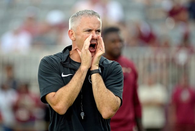 Mike Norvell is in his fifth season as Florida State's head coach. After going 13-1 and winning an ACC title last year, the Seminoles are 0-2 so far this season.