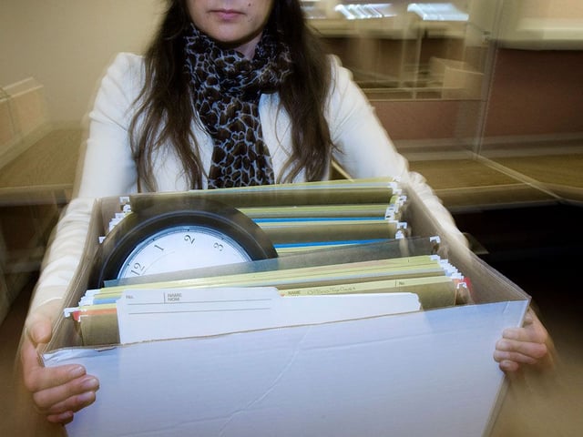 Canada's rate of layoffs is up more than 20 per cent from a year ago.