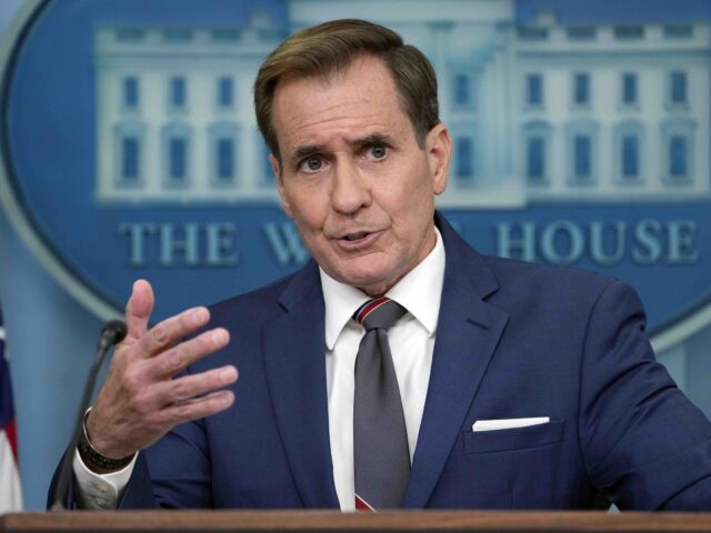 National Security Council spokesman John Kirby speaks during the daily briefing at the White House in Washington, Monday, Sept. 9, 2024. (AP Photo/Susan Walsh)