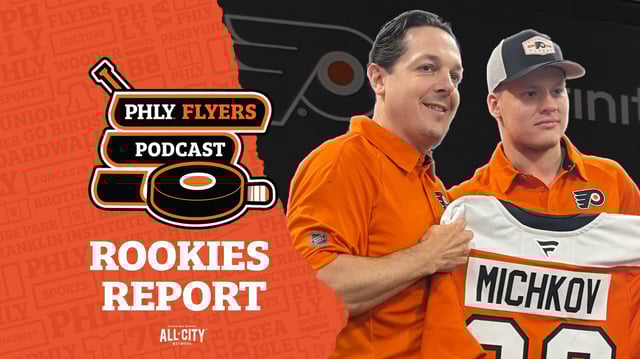 PHLY Flyers Podcast: Breaking down Matvei Michkov’s first day of camp before Flyers rookie game vs. Rangers
