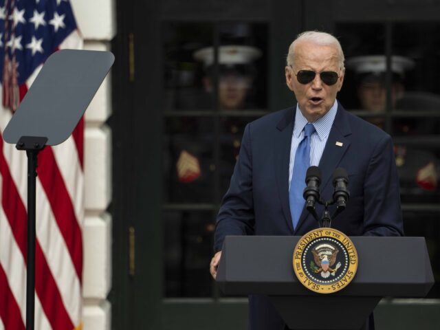 President Joe Biden speaks at a gathering on the South Lawn of the White House, celebrating the Black Excellence, Friday, Sept. 13, 2024, in Washington. (AP Photo/Manuel Balce Ceneta)