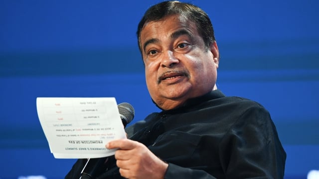 Union minister Nitin Gadkari.