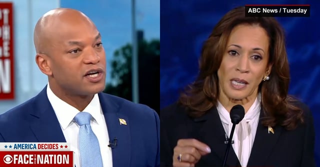 Wes Moore contradicts Kamala Harris Face the Nation