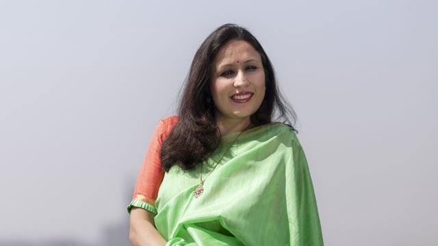 Radhika Gupta is the CEO of Edelweiss Asset Management (Image courtesy: Bloomberg)