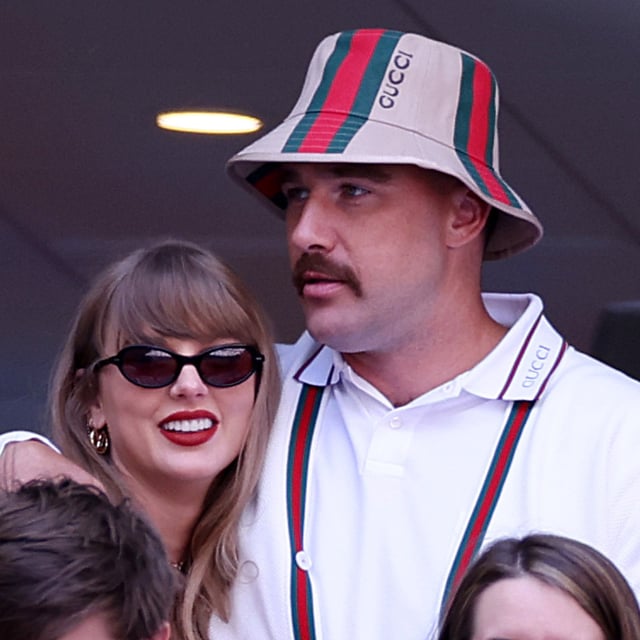 Singer-songwriter Taylor Swift and Travis Kelce of the Kansas City Chiefs attend the Men's Singles Final match between Taylor Fritz of the United States and Jannik Sinner of Italy on Day Fourteen of the 2024 US Open at USTA Billie Jean King National Tennis Center on September 08, 2024 in the Flushing neighborhood of the Queens borough of New York City. About 12 years before meeting Kelce, Swift described her dream man, from whom Kelce meets the description.