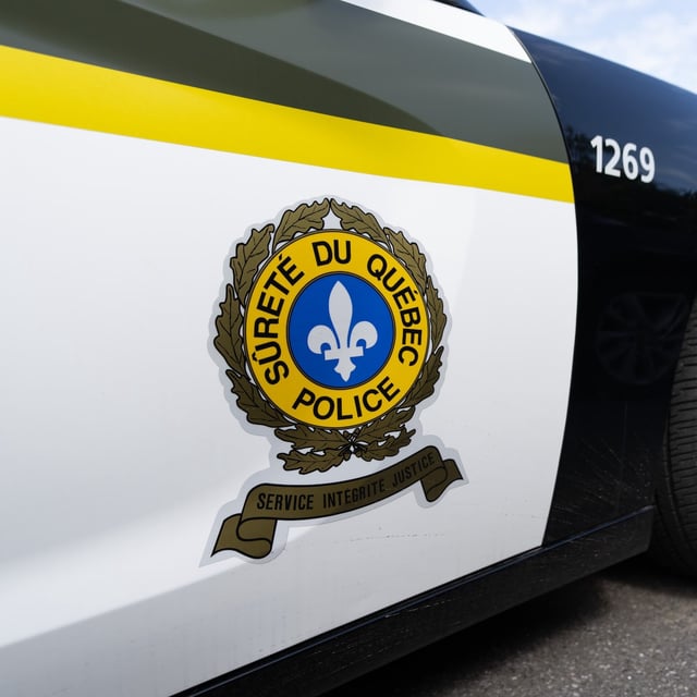 Quebec provincial police are investigating the death of a five-year-old boy found in a home southwest of Montreal. A Surete du Quebec police car is seen at their headquarters in Montreal, Tuesday, Sept. 10, 2024. THE CANADIAN PRESS/Christinne Muschi