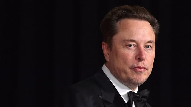 Elon Musk arrives at the 10th Breakthrough Prize Ceremony on April 13, 2024, at the Academy Museum of Motion Pictures in Los Angeles. (Photo by Jordan Strauss/Invision/AP, File)