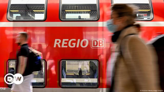 A German regional train 