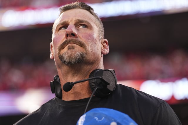 Detroit Lions head coach Dan Campbell