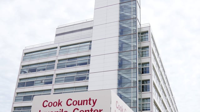 The Cook County Juvenile Temporary Detention Center is seen Monday, Sept. 23, 2024, in Chicago, which is one of several juvenile centers statewide where more than 200 men and women have filed lawsuits alleging they were abused as children while in custody. (AP Photo/Charles Rex Arbogast)